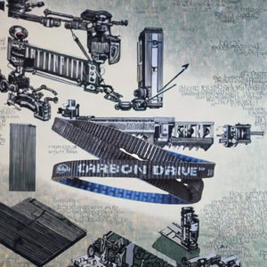 Courroies de transmission en caoutchouc OEM série CDX <span class=keywords><strong>Courroie</strong></span> de distribution en carbone pour systèmes de moteur central de vélo électrique avec conception CenterTrac à faible bruit - Product Image 2