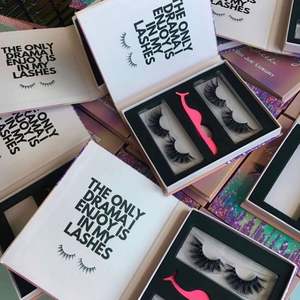 Visofree-Plateau à cils 100% en cheveux humains, bande complète, étui à cils magnétique - Product Image 1