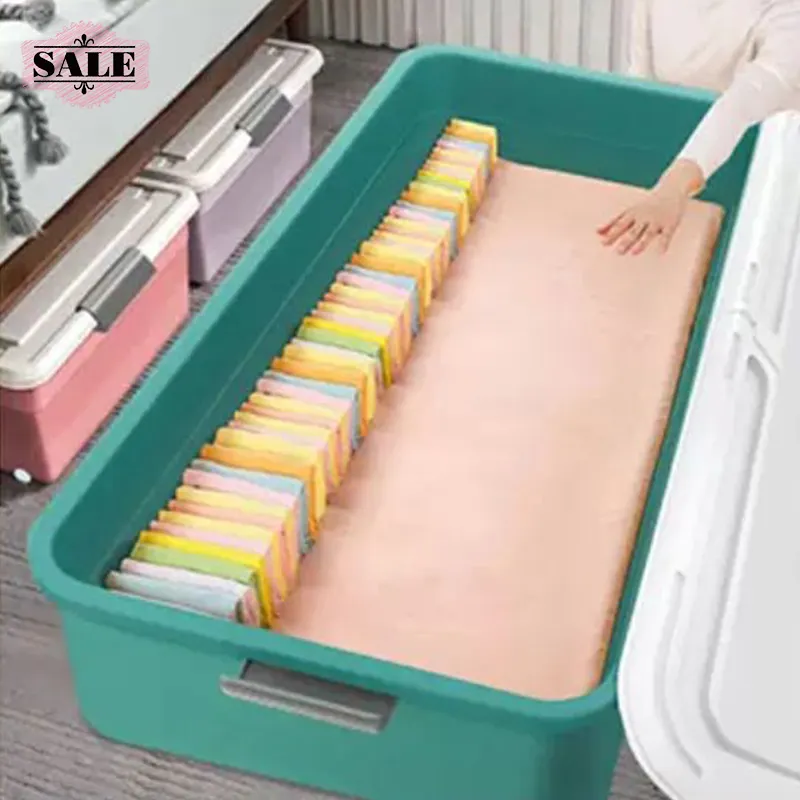 Best price OEM ODM big home organization plastic storage boxes for clothes