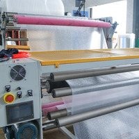 Machine de fabrication de film à bulles d'air, feuille de nylon à bulles d'air à deux couches de 1600mm