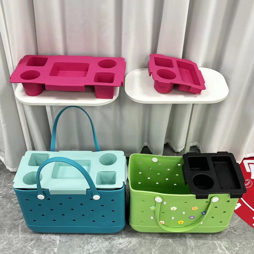 Beach bag tray