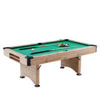 Table de billard pliable en MDF de 6 pieds directe d'usine avec système de balle de ramassage Table de billard et de billard en gros à vendre
