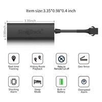 Logo personnalisable pour SinoTrack ST-901M petit traqueur GPS avec logiciel de suivi gratuit plate-forme APP Navigation GPS produit