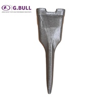 Dents de godet coniques forgées 2713-1236TL pour excavatrices Doosan DH420 DH500, haute résistance à l'usure et à la pénétration