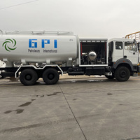 Camion de ravitaillement en carburant d'avion d'huile 20000L 6*4 camion de réservoir de carburant de distribution de ravitailleur d'avion d'hélicoptère d'aviation