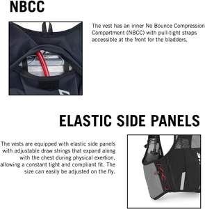 Sac à dos d'hydratation isolé pour le sport, échantillon gratuit, pour la course à pied, la randonnée, le vélo, le camping, le ski, les activités de plein air - Product Image 6