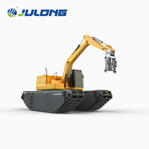 NẠO VÉT Máy đào phao nổi bánh đáp của máy xúc đổ bộ máy xúc dưới nước để bán - Product Image 4