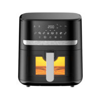 Friteuse à air électrique sans huile 7L au design moderne avec température réglable pour une friture saine et faible en gras