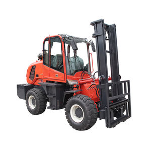 Carretilla elevadora 4x4 todoterreno, elevadora hidráulica de 4 ruedas, 3ton - Product Image 1