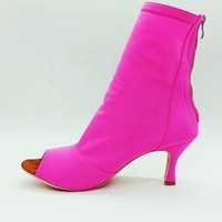 Chaussures de danse pour femmes Evkoodance 0703, couleur fluo néon, jazz, salsa, ballroom, danse de rue, talons hauts, bottes de danse