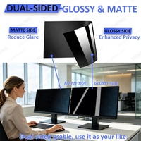 Protection d'écran anti-lumière bleue, anti-reflets, amovible, installation facile, anti-espionnage pour Lenovo 23,8 pouces 16:9, filtre de confidentialité