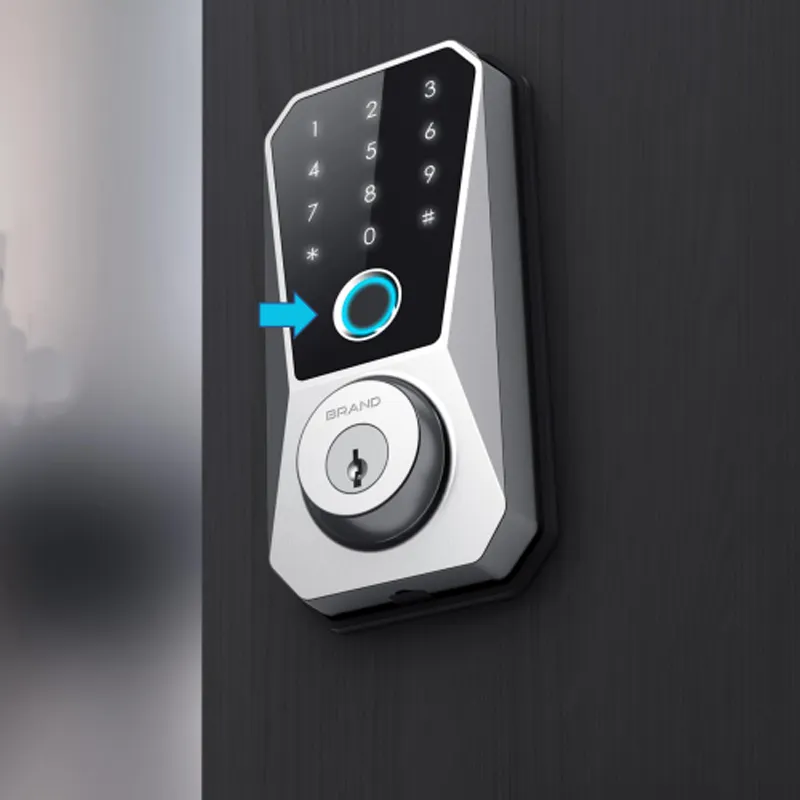 Mới không thấm nước tuya Wifi sinh trắc học vân tay kỹ thuật số Keyless khóa cửa thông minh với GetWay