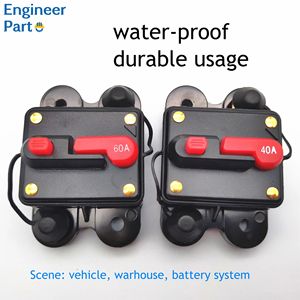 <span class=keywords><strong>Disjoncteur</strong></span> DC manuel 20A 300A <span class=keywords><strong>12V</strong></span> 24V, carré, étanche, à vis, automatique, pour batterie - Product Image 4