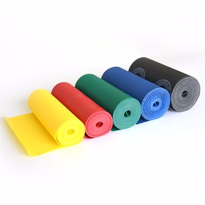 Propre Multifonctionnel <span class=keywords><strong>Multi</strong></span> Neutre Theraband Vert Élastique Latex Bande D'entraînement Bandes De Résistance Gym 50 Yard Rouleau - Product Image 4