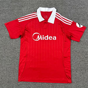 ชุดฟุตบอลฤดูร้อน ซีซั่นใหม่ 2025/26 เสื้อทีมเหย้าเซบีญ่า แขนสั้น พิมพ์ลาย แห้งเร็ว สำหรับยุโรป - Product Image 1