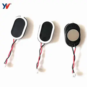 YN-2415 Wire Oval Shape Loudspeaker Parts Mobile Phone 24mm 8 ohm 1 watt Speaker