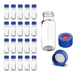 Glass with plastic support Chromatographic-vial Insert Pipe Inserts for 1.5 ml HPLC vials
