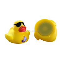 Course de Canards Annuelle Bon Marché, Bain Gonflable en Plastique de Course Flottante verticale en Caoutchouc avec Chiffres et Logos