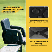Chaise pliante d'extérieur, siège pliable pour stade, chaise de sport portable inclinable pour gradins