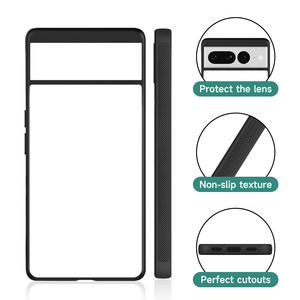 Custodia per telefono a sublimazione vuota in gomma morbida stampabile fai-da-te con foglio di alluminio per Google Pixel 7 8 Pro - Product Image 2