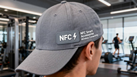 Étiquette NFC RFID en PVC souple personnalisée en gros pour accessoires de voyage, bagages, sac à main