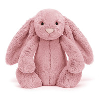 Jelly moyen lapin peluche Animal timide tulipe rose lapin jouets en peluche mignon lapin en peluche poupées parfait pour cadeau d'anniversaire