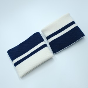 Puños acanalados tubulares sin costuras de poliéster tejido de punto elástico cilíndrico - Product Image 3