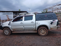 Capote de benne en acier Mangnanese pour Toyota Hilux Revo Double Cab 2016, étanche, verrouillable, sans perçage, tout-terrain 4x4