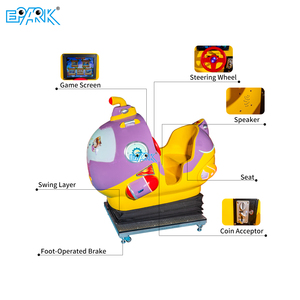 EPARK interior lindo niño columpio motocicleta máquina de juego Kiddie paseo proveedor atracciones paseos eléctricos Kiddie paseo en coche juego - Product Image 3