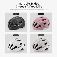 Casque de cyclisme TOSUOD Cat-eye rose respirant pour l'été avec coque rigide intégrée pour le vélo