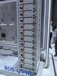 Deye Chất lượng cao giá tốt điện áp cao ESS BOS-G LiFePO4 Pin 5.12kwh pin lithium với deye lai biến tần - Product Image 6