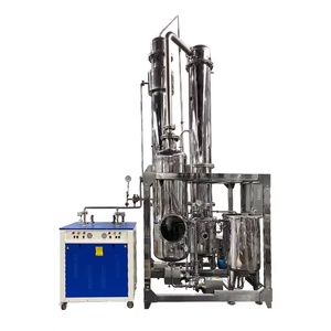 Évaporateur industriel multi-effets à film tombant, contrôlé par PLC, en titane et acier inoxydable, pour confiture, lait, miel, eaux usées - Product Image 3