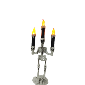Décorations élégantes pour l'intérieur de la maison, décorations de bougeoirs lumineux, décorations d'Halloween, accessoires d'ambiance pour les fêtes - Product Image 1