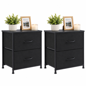 Cómoda Moderna al por Mayor con Cajones, Armario de Almacenamiento para Dormitorio con Estructura Metálica y Tapa de Madera para Sala de Estar/Hogar - Product Image 1