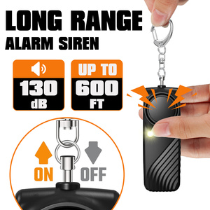 Llavero de autodefensa táctica de emergencia: <span class=keywords><strong>alarma</strong></span> portátil antiviolación y antiasalto - Product Image 2