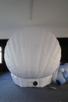 Grande Coquille de Palourde Gonflable Professionnelle, Publicité Gonflable Premium pour Expositions Commerciales et Événements Aquatiques