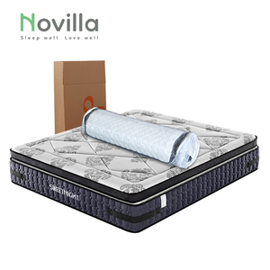 Colchón híbrido de espuma viscoelástica de algodón y látex para dormitorio, cama de fábrica <span class=keywords><strong>Original</strong></span> en caja - Product Image 1