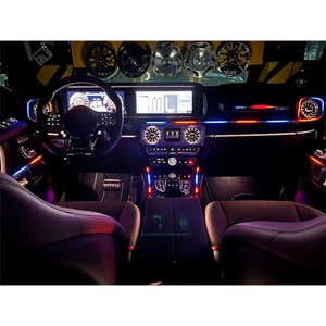 Kit de Luces Ambientales Interiores 2019-2024, Modificación de Luces Ambientales para el Panel de Control Central y las Puertas, para Mercedes Benz Clase G W464 - Product Image 6