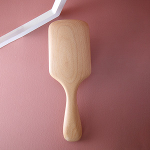 Peigne à coussin d'air en bois de hêtre, grand peigne de massage pour coiffure, pour usage domestique - Product Image 3