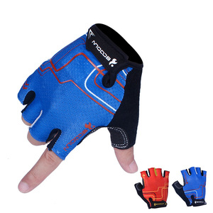 Bodun Cycling Gloves <b>Half</b> Finger Anti <b>Slip</b> Shock Absorbing Breathable For Adult Unisex Riding Gloves - Product Image 3