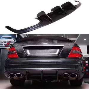 Difusor de parachoques trasero de fibra de carbono, alta calidad, para Clase <span class=keywords><strong>C</strong></span> W204 C63 AMG C300 Sport Sedan 2012 up - Product Image 1
