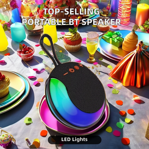 Nouvelle Arrivée <span class=keywords><strong>Portable</strong></span> 5W RGB Sans Fil BT Haut-Parleur Mini 1200mah Tissu Haut-Parleur pour Ordinateur et Téléphone <span class=keywords><strong>Mobile</strong></span> Prix <span class=keywords><strong>Pas</strong></span> <span class=keywords><strong>Cher</strong></span> - Product Image 3