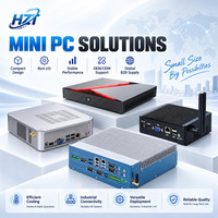 PC Mini Industri HD4009 Grosir i5-1135G7 Generasi ke-11 DDR4 untuk Pesanan Massal