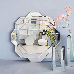 Độc đáo trang trí không khung không đều vát cạnh kính tường gương cho phòng khách phòng ngủ phòng tắm lối vào tường trang trí nội thất - Product Image 2