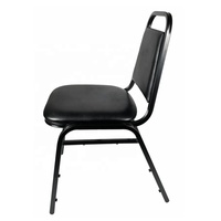 Chaise de banquet ergonomique, durable et moderne, pliable, avec coussin d'assise épais, pour salon, appartement, hôpital, parc et sous-sol
