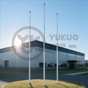 Chịu thời tiết 4-12M <span class=keywords><strong>FRP</strong></span> cờ cực nhà máy-trực tiếp bền ngoài trời cờ cực cho quảng trường công cộng và thương mại cờ hiển thị - Product Image 4