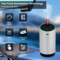 Mini diffuseur de parfum de voiture électrique Portable concentré huiles de parfum Machine d'arôme pour chambre hôtel français langue métal