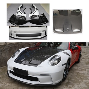 2011-2018 Car Upgrade Carbon Fiber 992 Style Wet Carbon Front Fiber Bumper <b>Engine</b> <b>Hood</b> Fender New Condition Fit for 911991 - Product Image 1