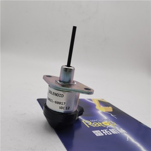 โซลินอยด์หยุดน้ำมันเชื้อเพลิงเครื่องยนต์ดีเซล12V 1A021-60017 1A021-60016 1A02160013 1A021-60015สำหรับรถขุด V2203 V2204 KX91 KX121 - Product Image 1