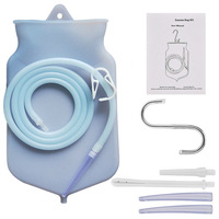 Sac d'irrigation en silicone réutilisable - 2L pour une hygiène personnelle douce et des soins à domicile